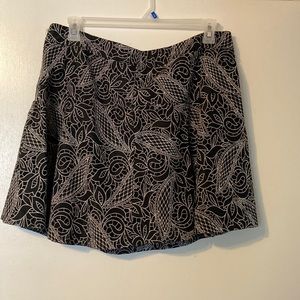 New York & Company Black Design Skirts.  NWT 16